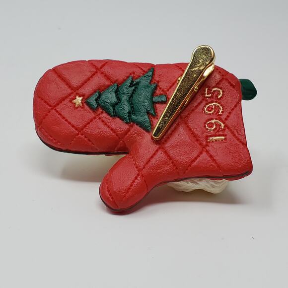 1995 Hallmark Cat Naps #2 Handcrafted Keepsake Clip-On Holiday Ornament - Picture 8 of 9